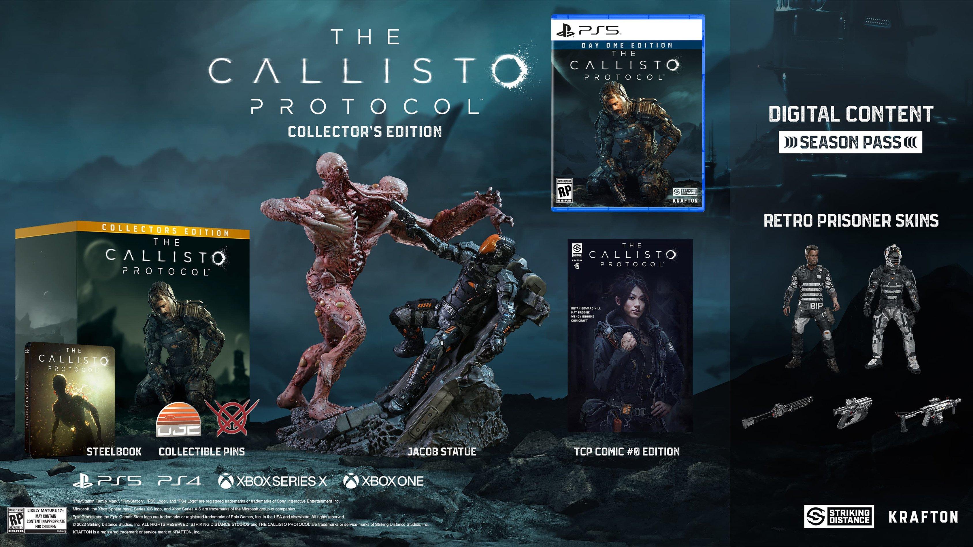 Callisto Protocol GameStop Exclusive Collector's Edition Bundle PS5
