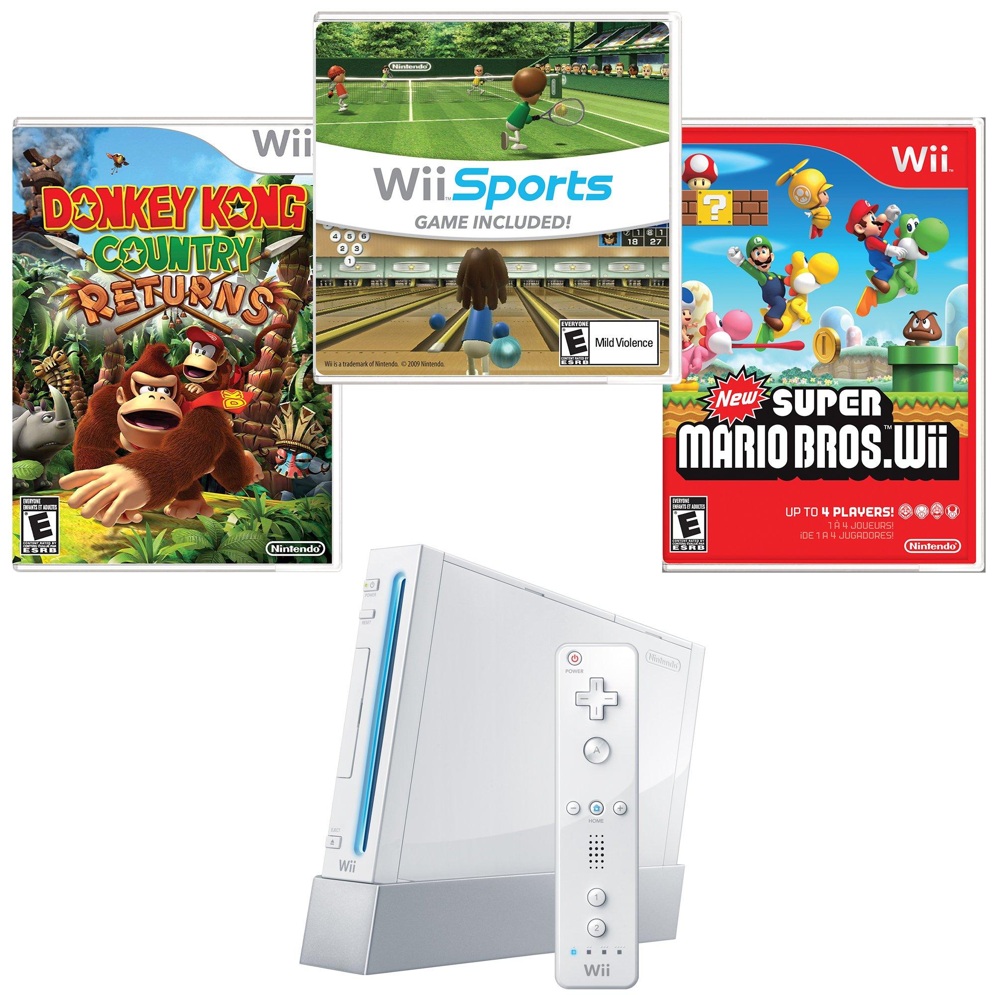 Wii Critics Choice Blast from the Past System Bundle (GameStop Premium ...