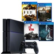 PlayStation 4 Horror Blast from the Past GameStop Premium Refurbished System Bundle