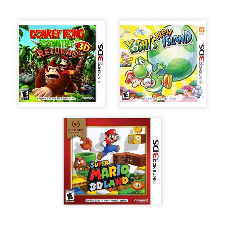 Rindende voldsom Accor Trade In Nintendo 3DS First Party Platformers Blast from the Past Preowned  Software Bundle | GameStop