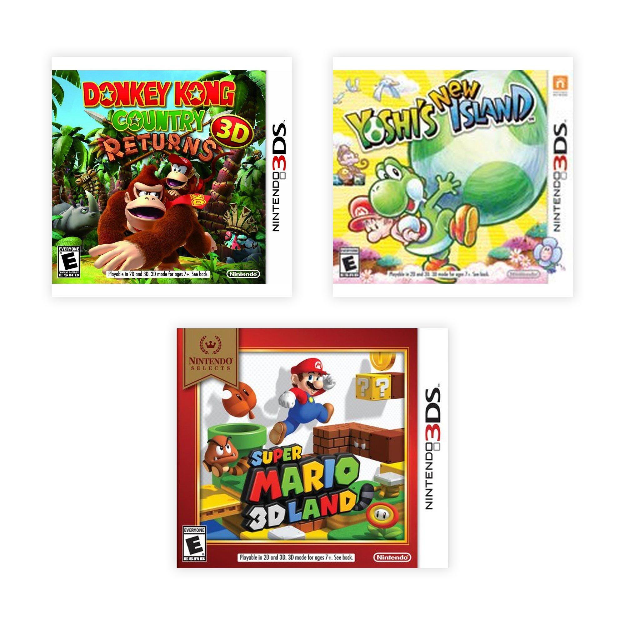 Nintendo 3DS First Party Platformers Blast from the Past Preowned