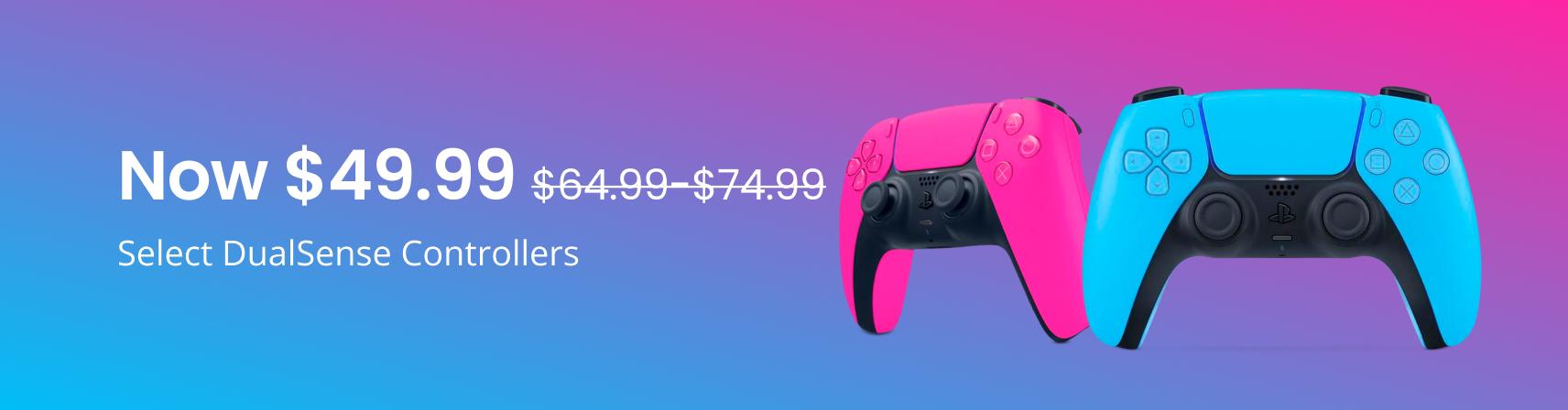 $49.99 Dual Sense Controllers