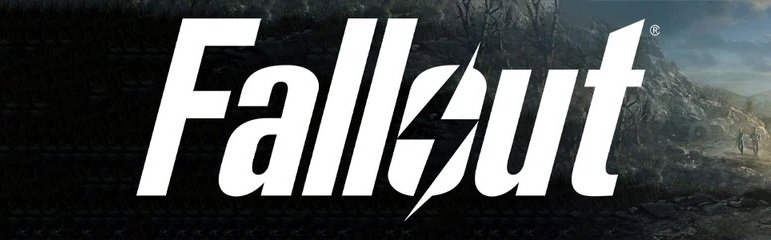 fallout logo with mascot and helmet