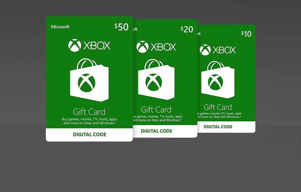 how much is a xbox card