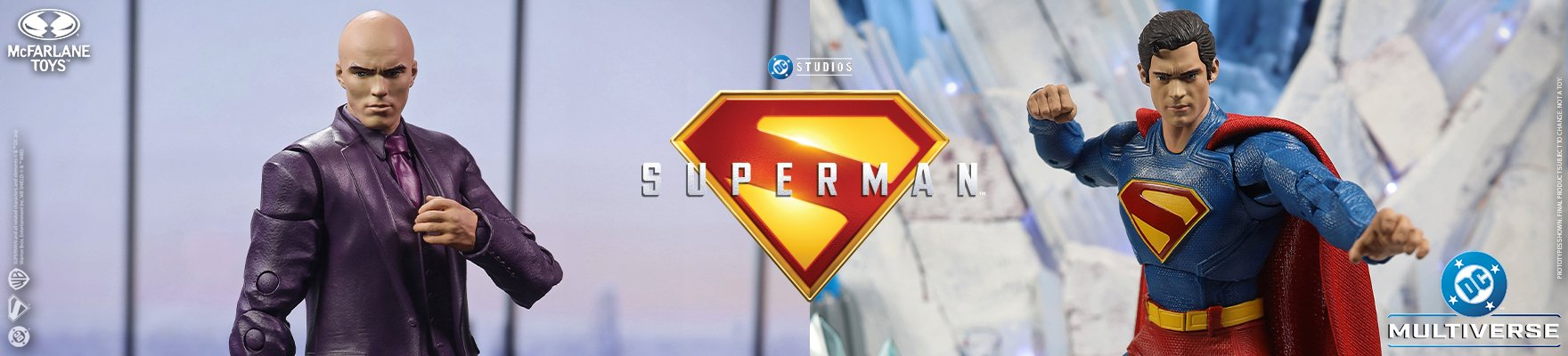 McFarlane Superman Movie Action Figures