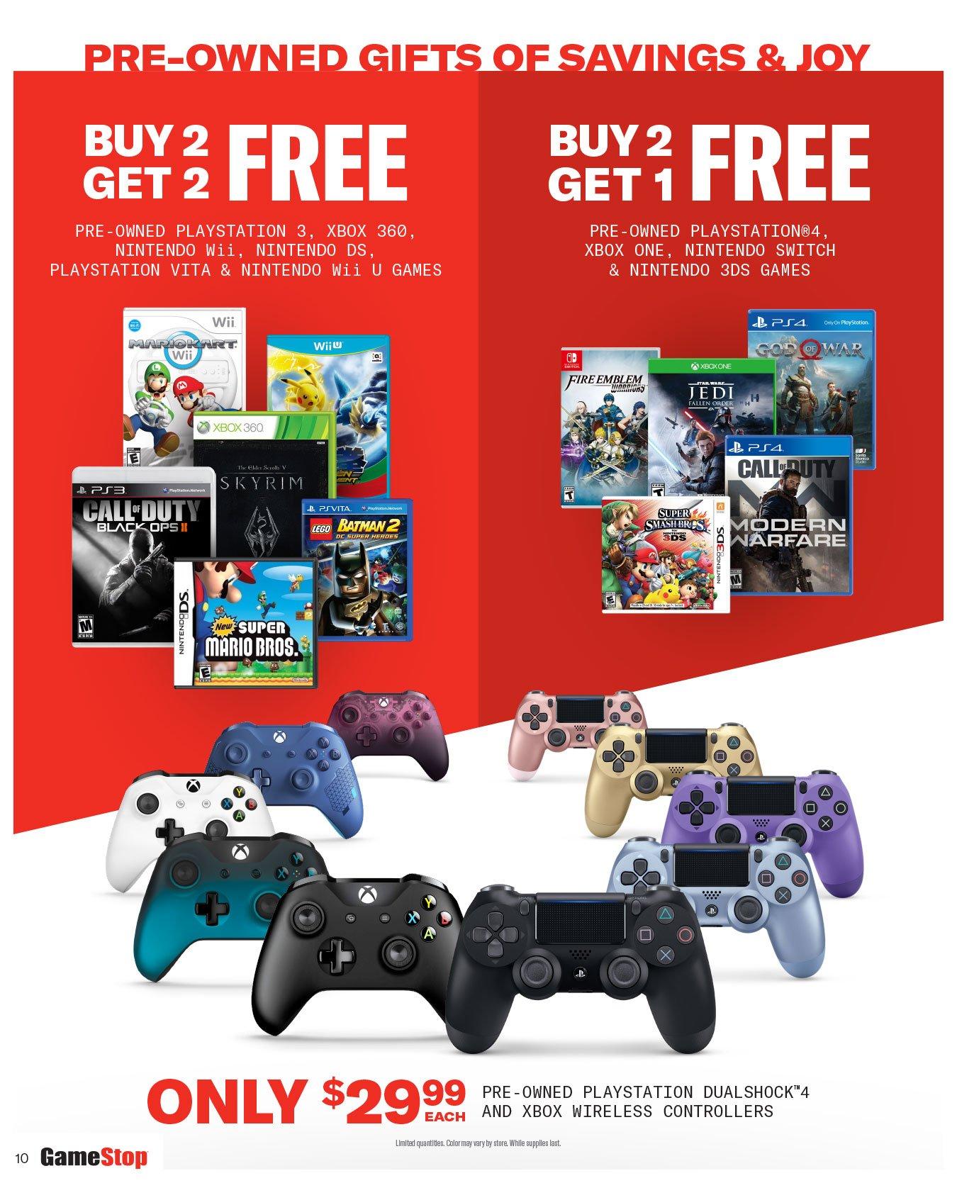 gamestop early black friday deals