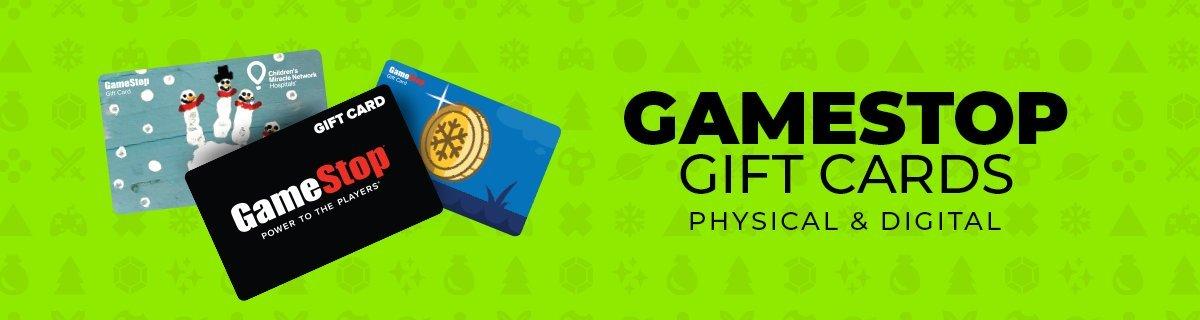 can a gamestop gift card be used online