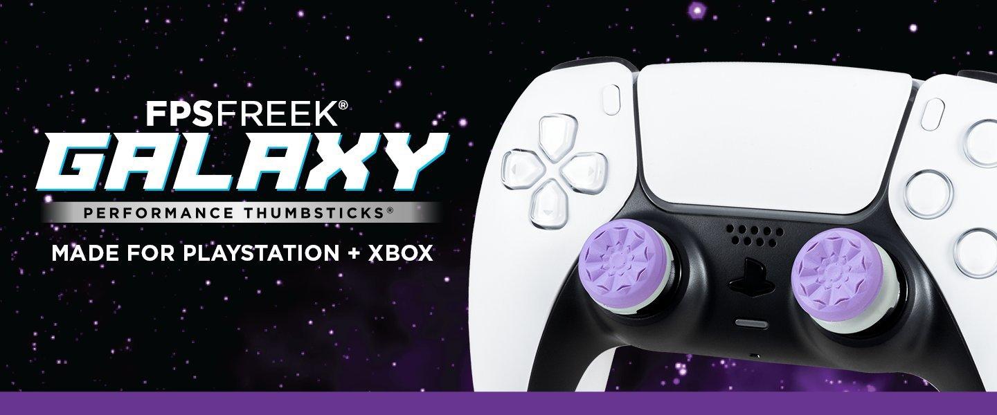 KontrolFreek FPS Freek Galaxy Performance Kit for Playstation 5 Controller  (PS5), Includes Performance Thumbsticks and Performance Grips