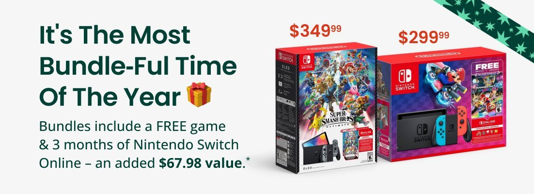 Nintendo Switch OLED Model Bundle: Super Smash Bros. Ultimate with 3-Month  Online Membership