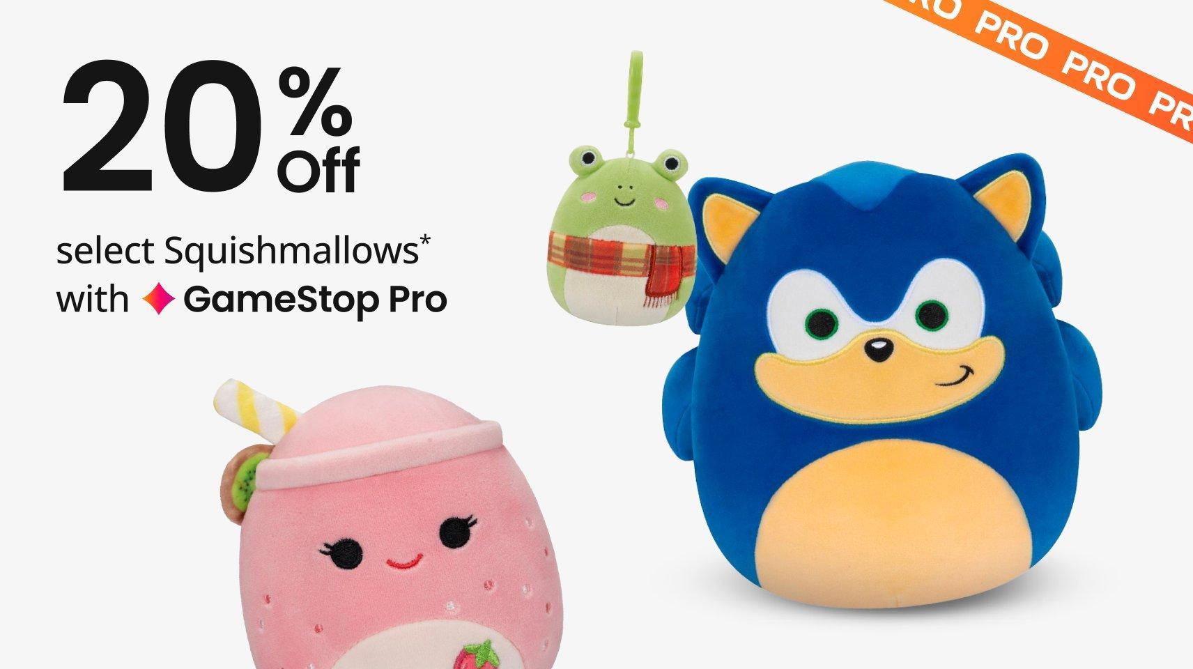 Squishmallows Sonic the Hedgehog 8-in Plush (Styles May Vary