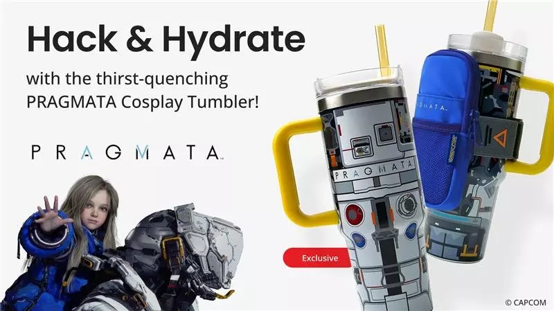 Pragmata Cosplay Tumbler