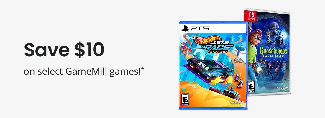 $10 off Select GameMill Titles