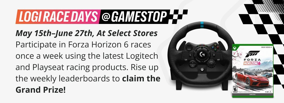 Logi Race Days In Store Event