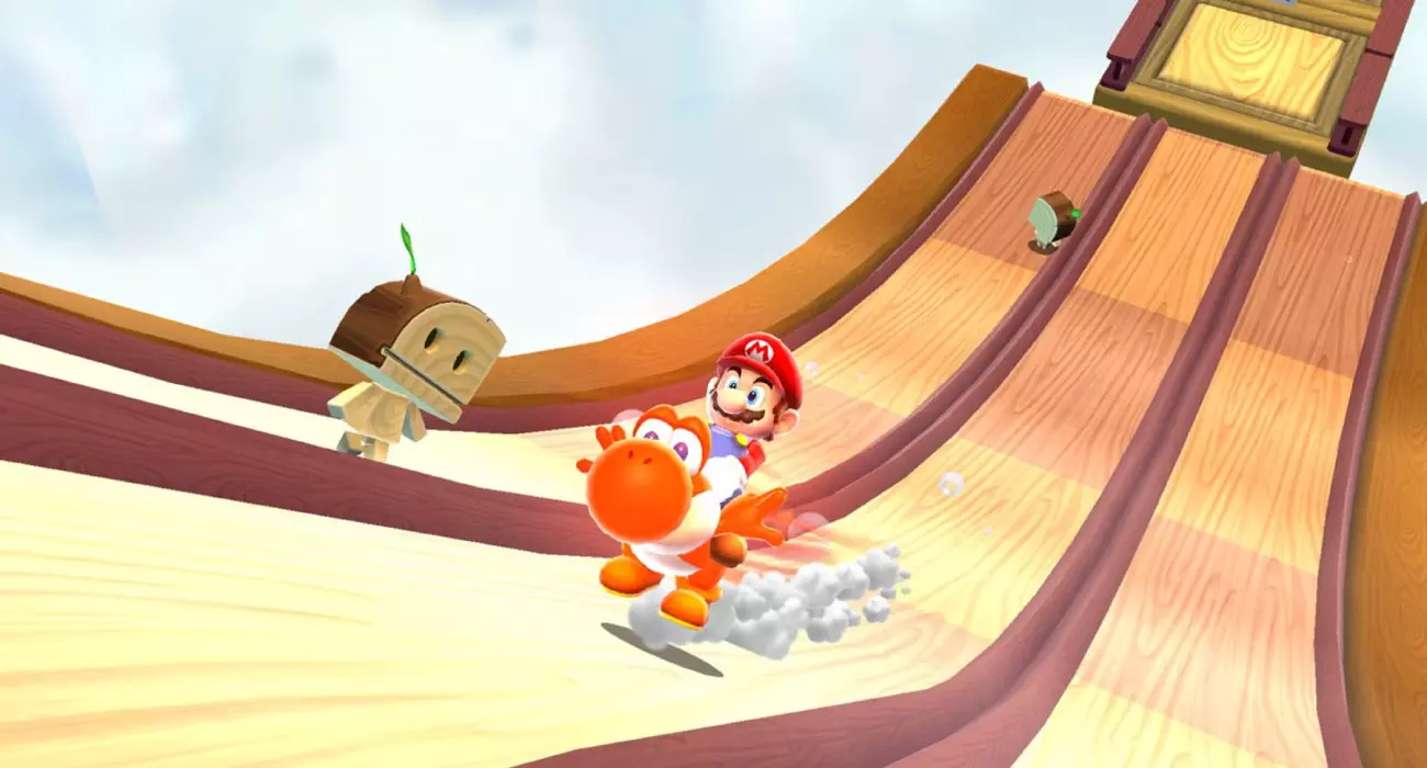 トップス 00S DELTA SUPER MARIO GALAXY Nintendo XL 00's DELTA ''SUPER MARIO GALAXY'' プリントTシャツ ブラック 表記(L