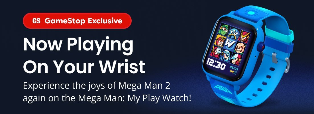 Mega Man watch.