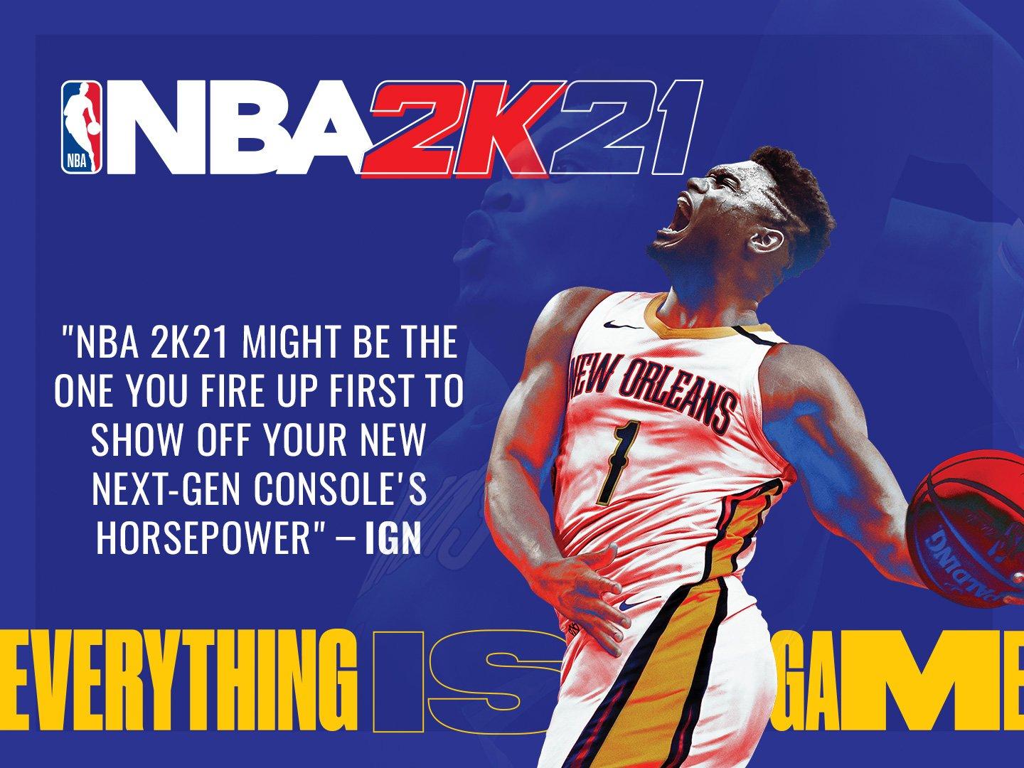 NBA 2K21 For PS4, Xbox One & Switch GameStop