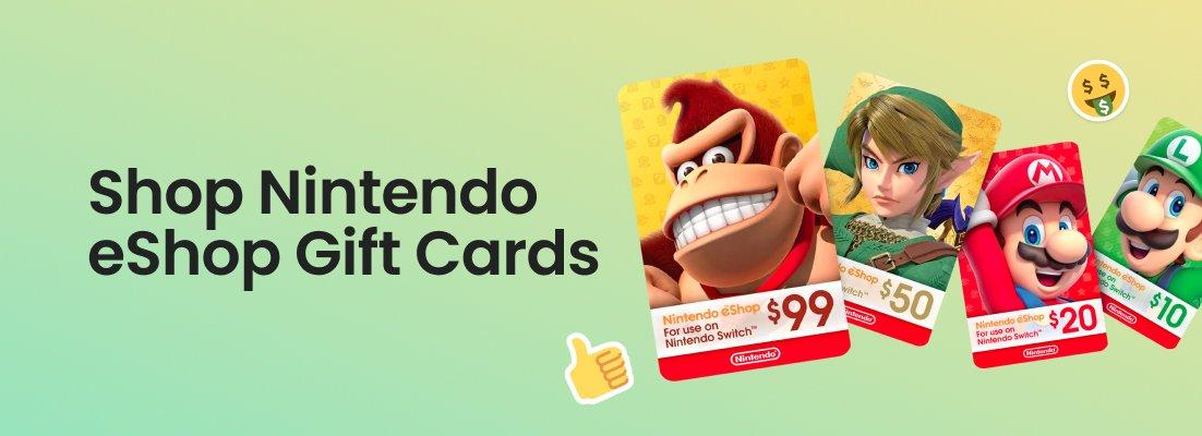 Nintendo $100 Gift Card Multi - Pack