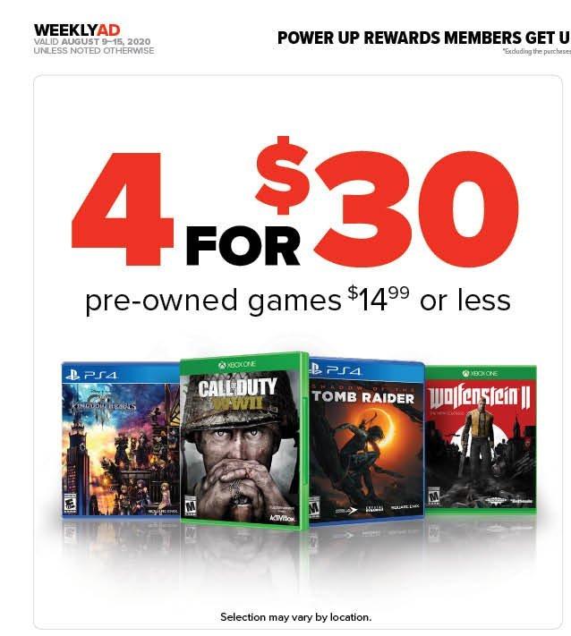 gamestop deals