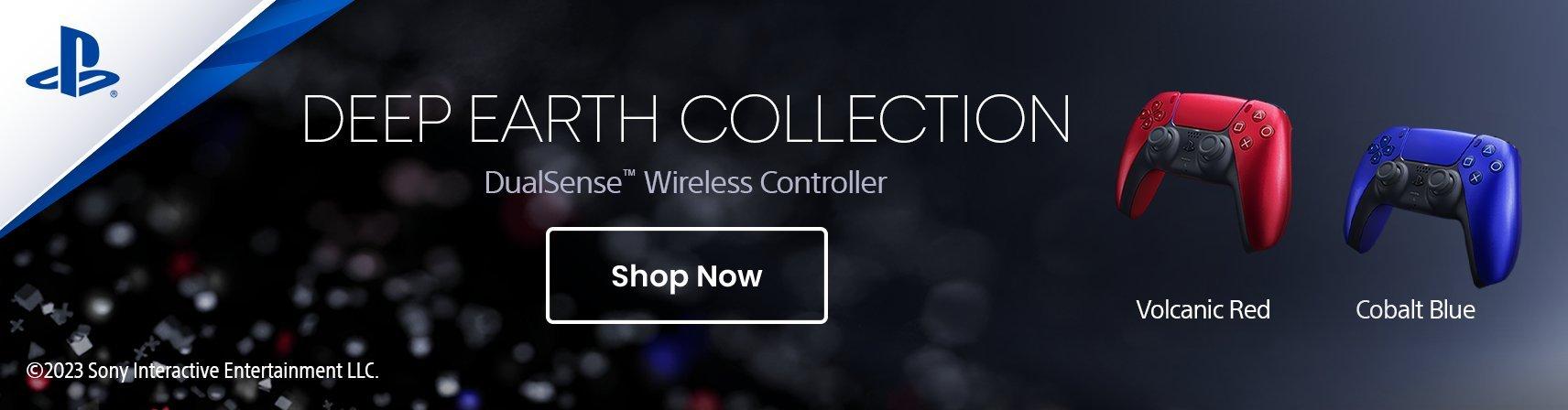 DualSense™ Wireless Controller – Cobalt Blue & Volcanic Red