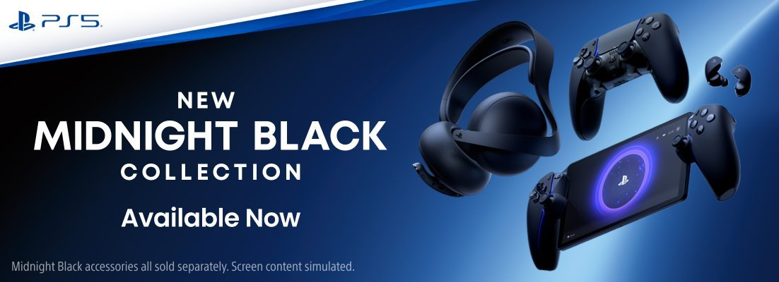 PlayStation Midnight Black Series