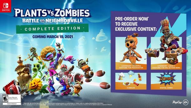 Plants Vs. Zombies: Battle For Neighborville Final Update Coming