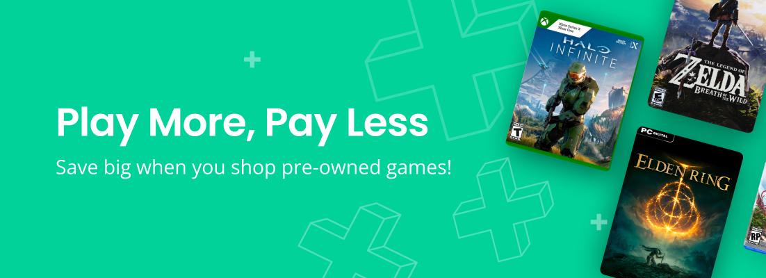 Pre owned deals video game store