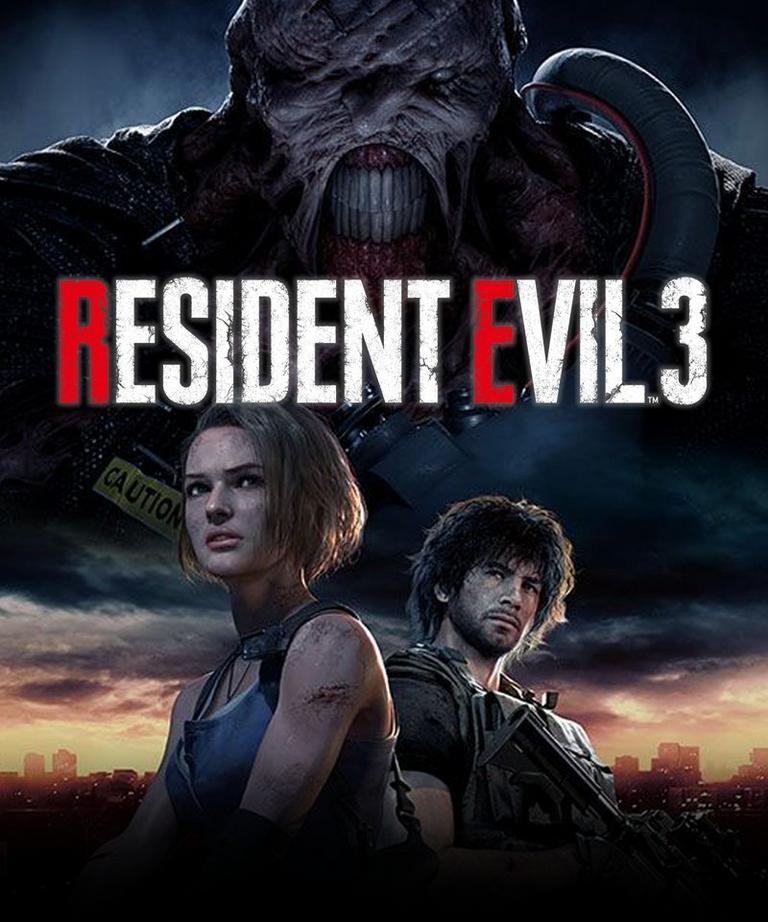 Resident Evil 3 Remake (PS4 Cover Art Only, No Game Included 13388560646