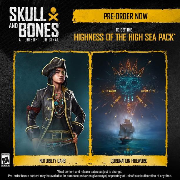 Skull and Bones - PlayStation 5 + Exclusive Playing Cards