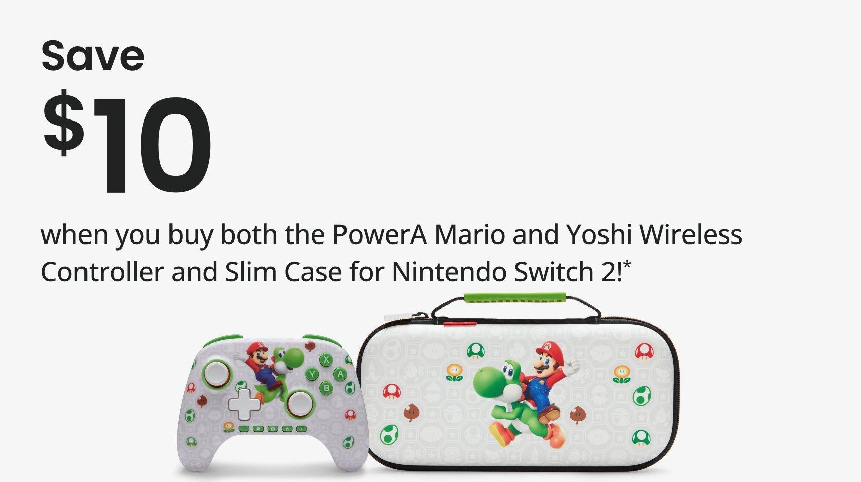 save $10 when you buy mario & yoshi