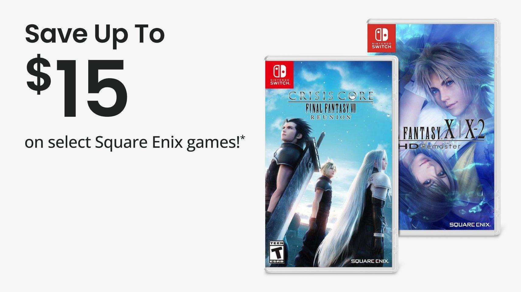 save $15 select square enix