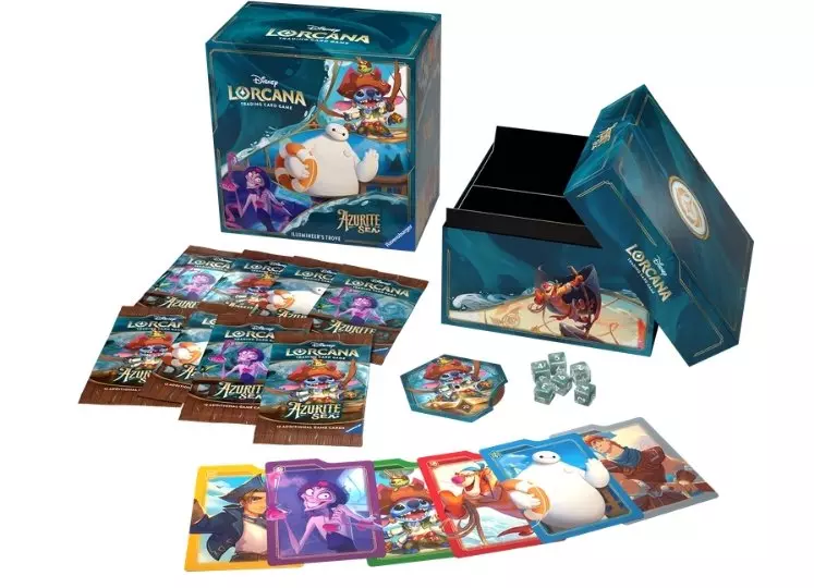 Disney Lorcana: Azurite Sea Chapter 6 Booster Full Box | GameStop Disney Lorcana: Azurite Sea Chapter 6 Booster Full Box | GameStop
