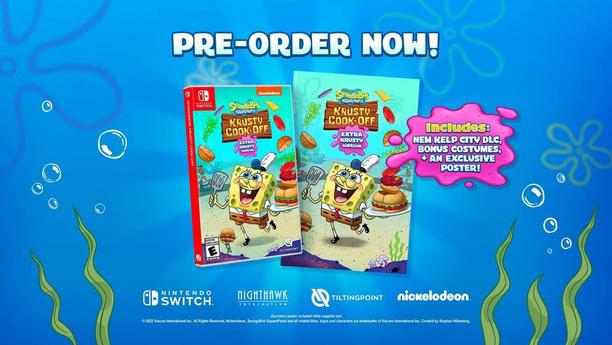 | | Switch Extra SpongeBob: Nintendo GameStop Krusty Krusty - Cook-Off Switch Nintendo Edition