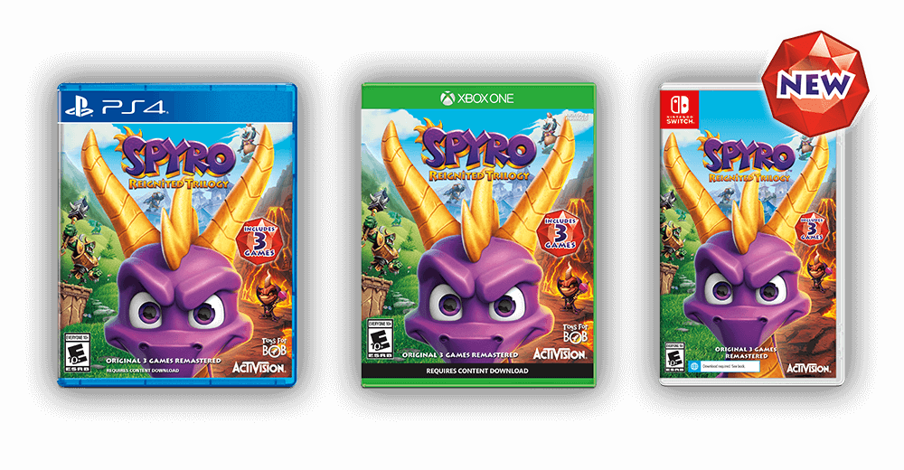 Spyro Reignited Trilogy 1000 Piece Premium Puzzle GameStop Exclusive Brand New 