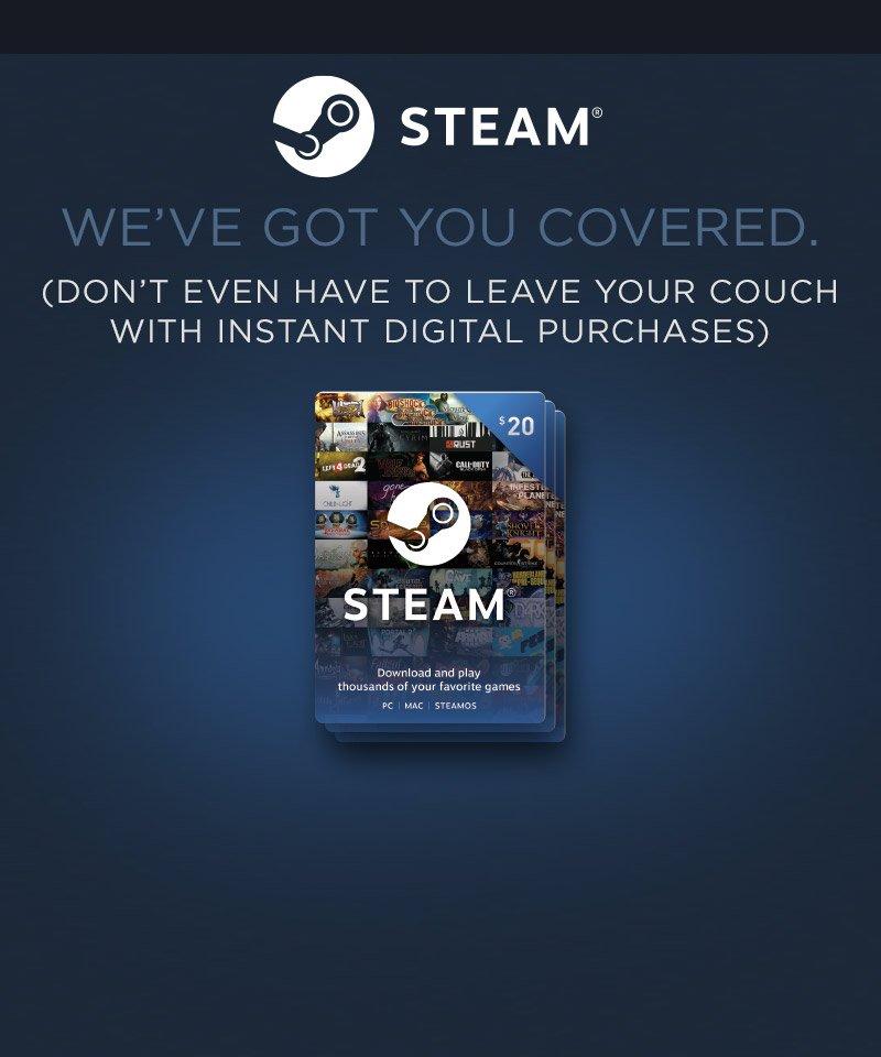 can you buy a steam gift card with a gamestop gift card