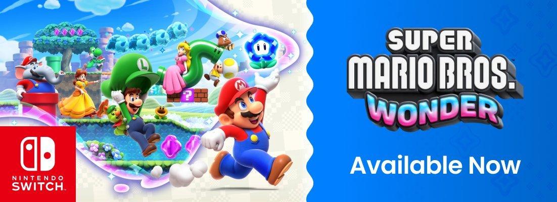 Super Mario Bros. Jogo Maravilha GameStop Pré-Pedido Inclui Um