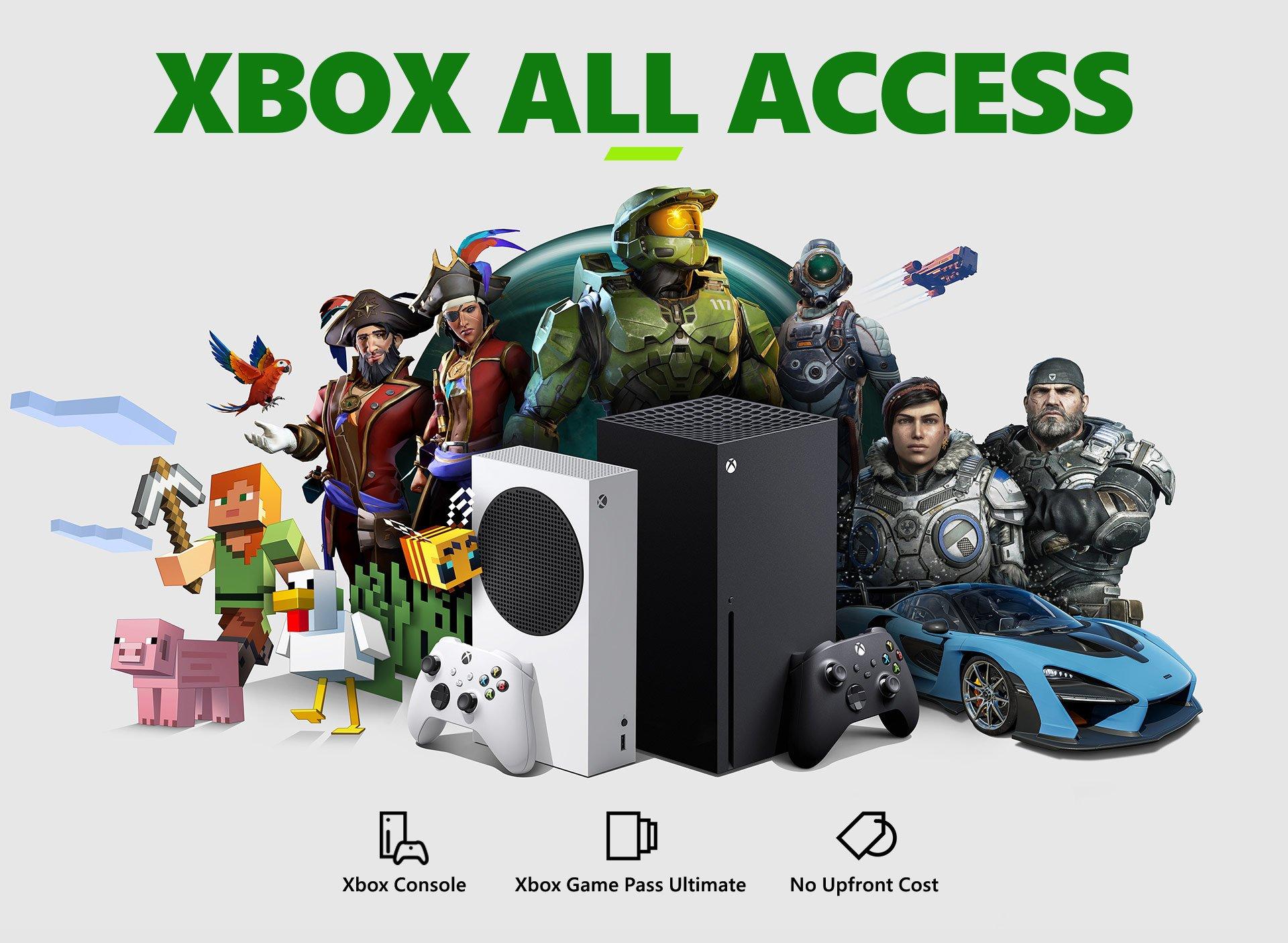 xbox all access cost