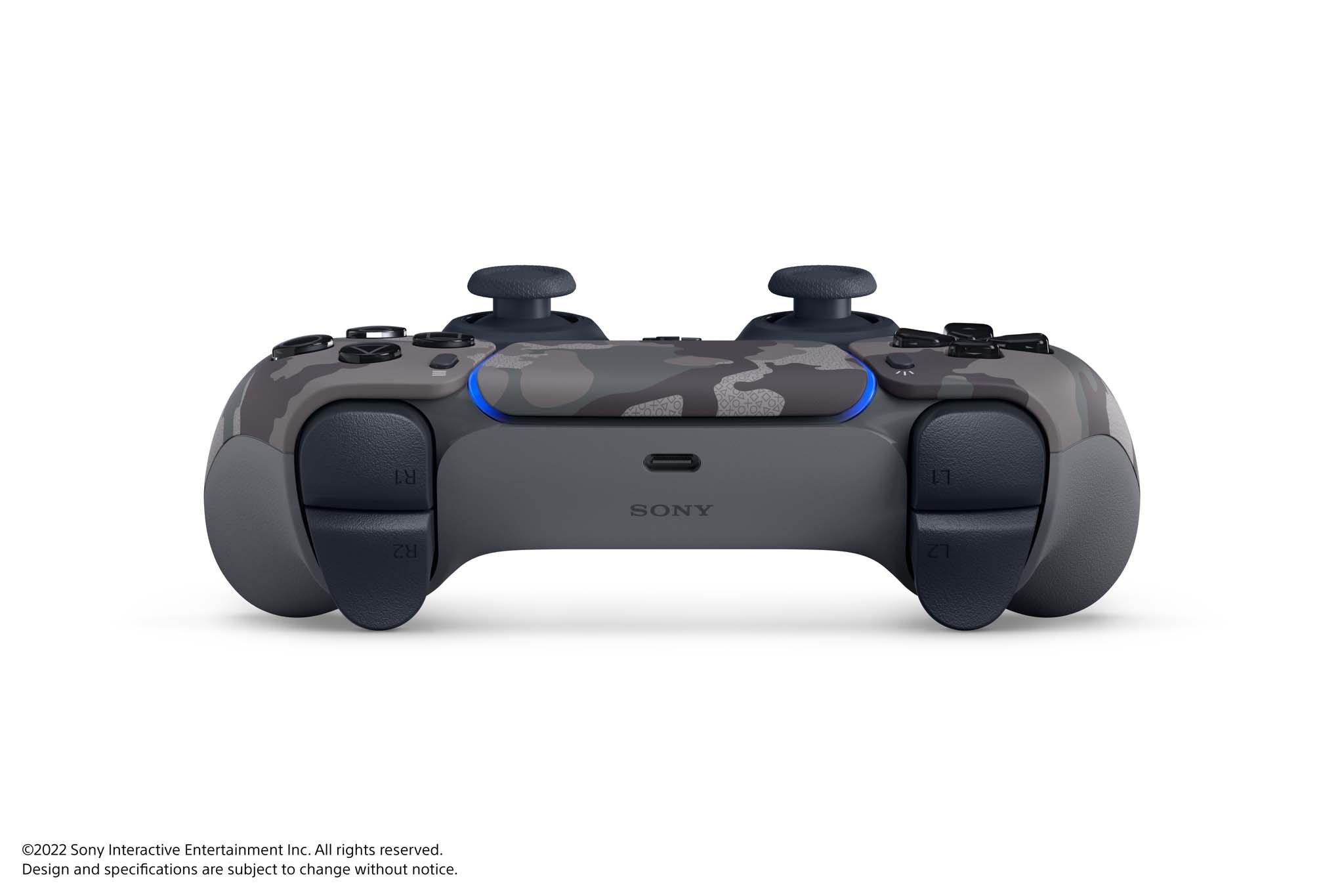 Ps5 Dualsense Wireless Controller Gray Camouflage Playstation 5 Gamepad  Bluetooth Haptic Feedback Dynamic Adaptive Triggers - Gamepads - AliExpress