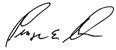 George Sherman Signature