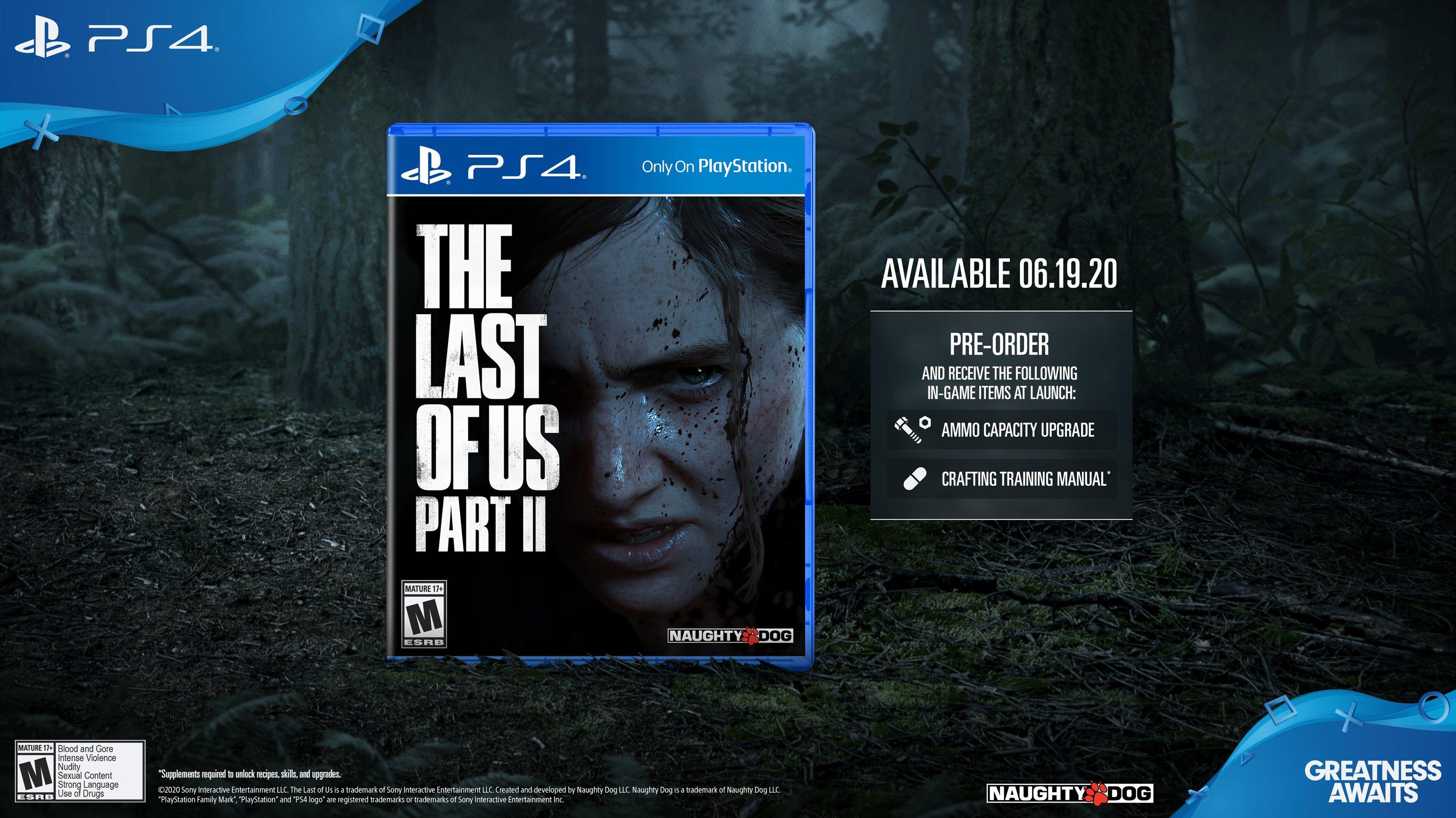 the last of us 2 ps4 pre order