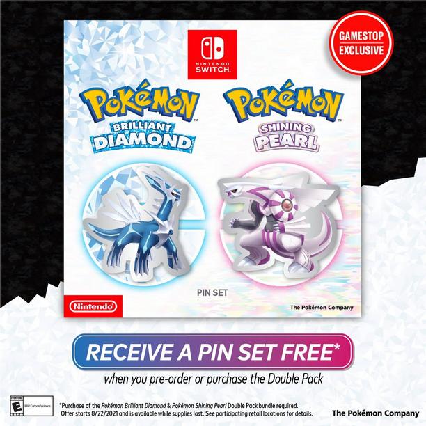 Switch Pokemon Brilliant Diamond + Shining Pearl (HK Double Pack