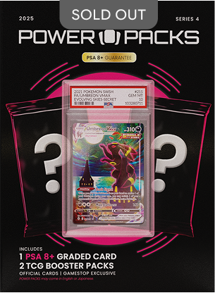 GameStop Power Packs | Digital & Physical PSA Card Packs | GameStop