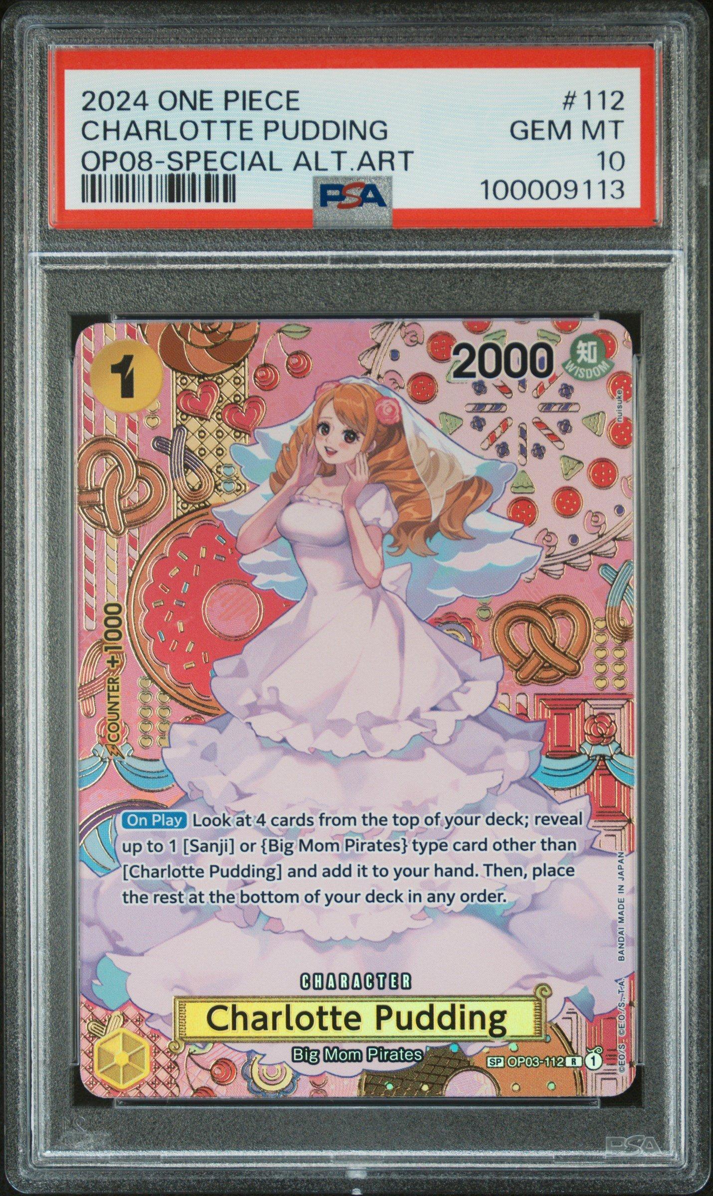 2024 One Piece Two Legends 112 Charlotte Pudding Special Alternate