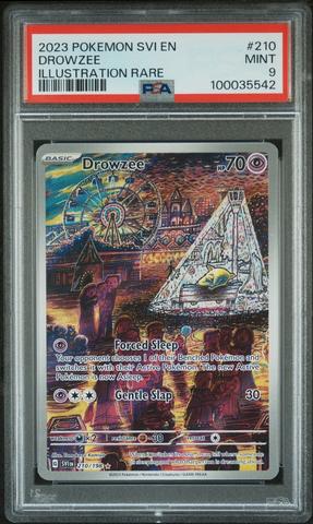 2023 Pokemon Svi En-scarlet & Violet 210 Drowzee Illustration Rare