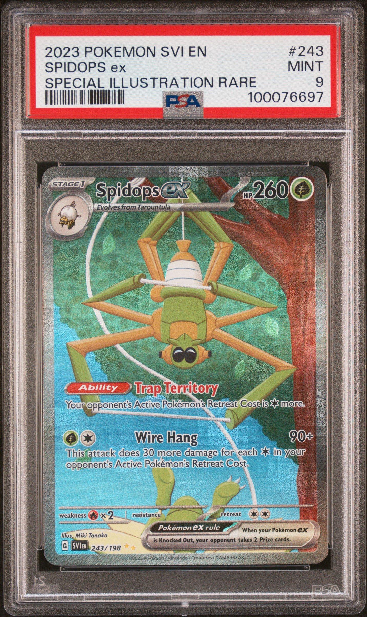 2023 Pokemon Svi En-scarlet & Violet 243 Spidops Ex Special