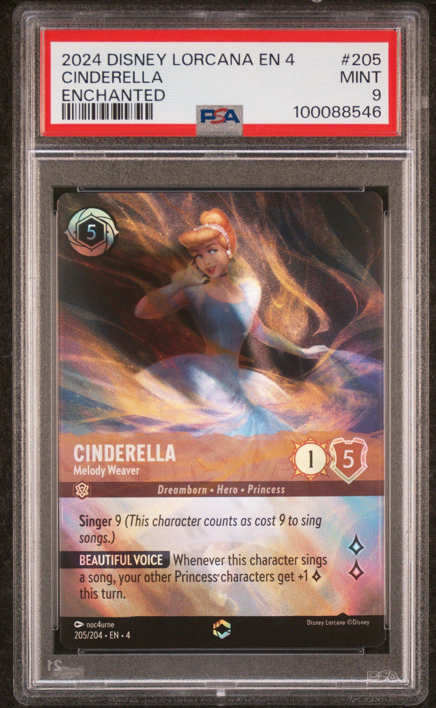 2024 Disney Lorcana En 4-ursula's Return 205 Cinderella