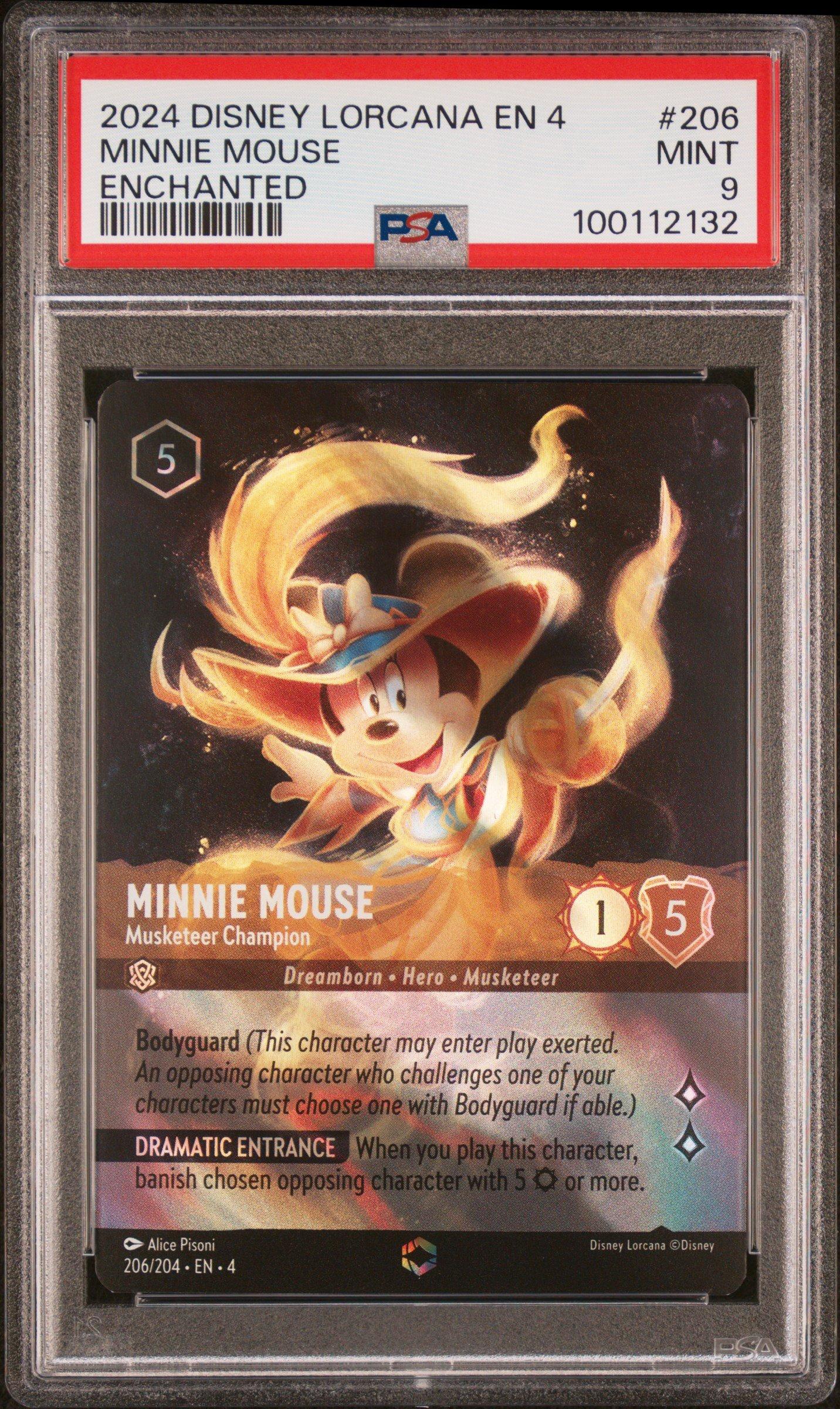 2024 Disney Lorcana En 4-ursula's Return 206 Minnie Mouse