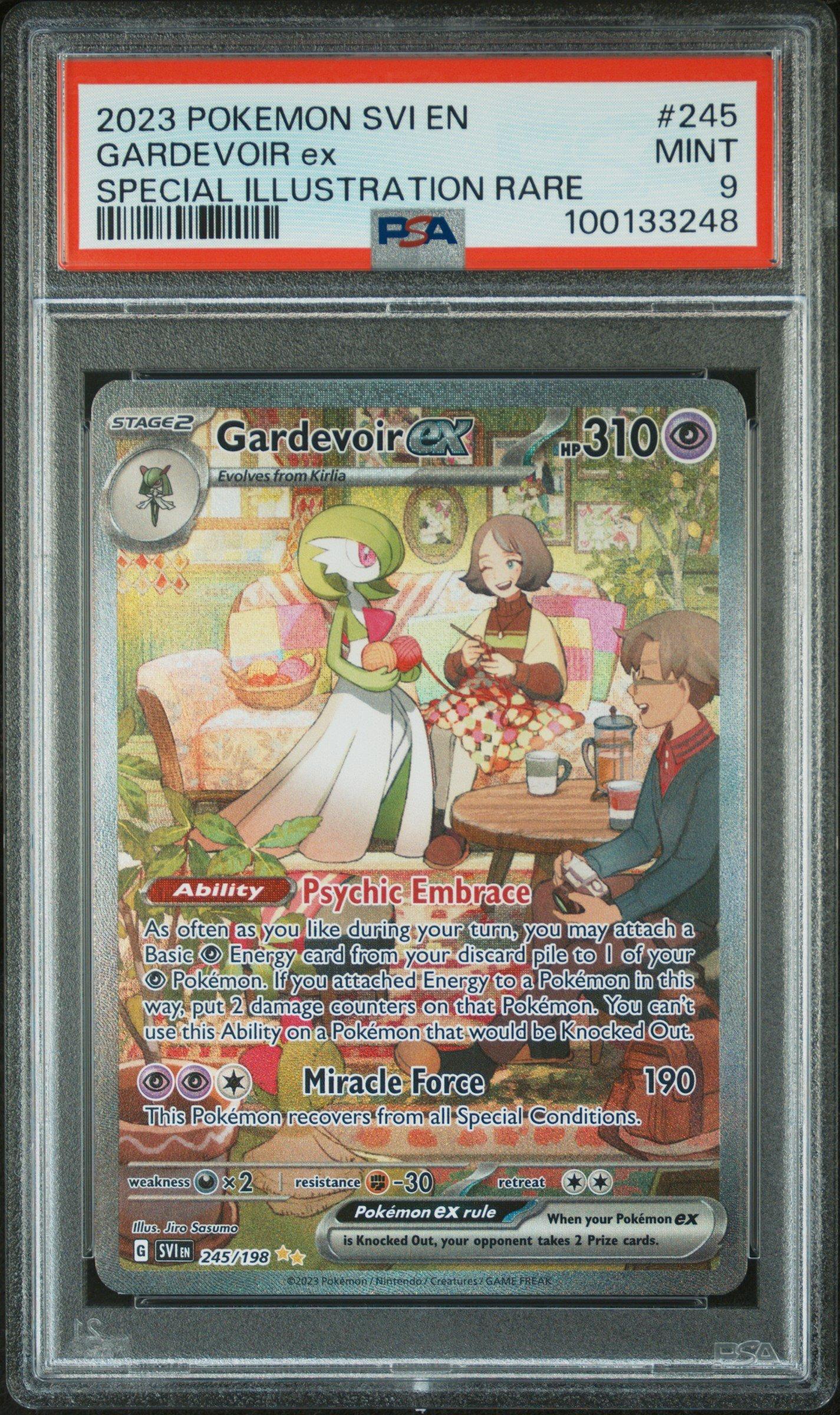 2023 Pokemon Svi En-scarlet & Violet 245 Gardevoir Ex Special Illustration Rare PSA