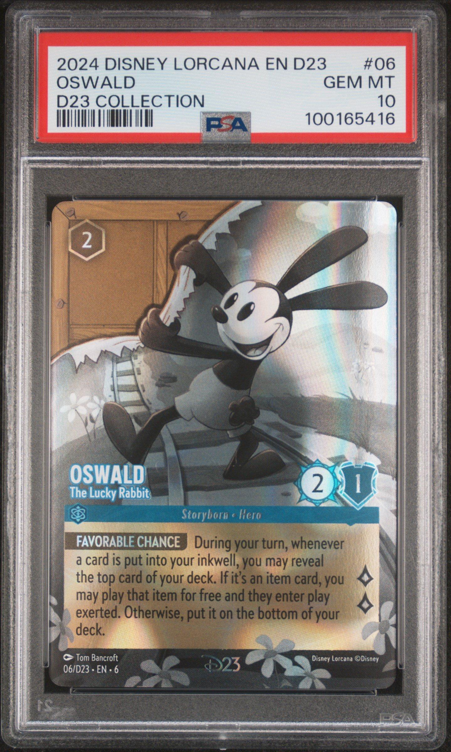 2024 Disney Lorcana En D23-d23 Expo Promo 06 Oswald