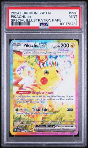 2024 Pokemon Ssp En-surging Sparks 238 Pikachu Ex Special