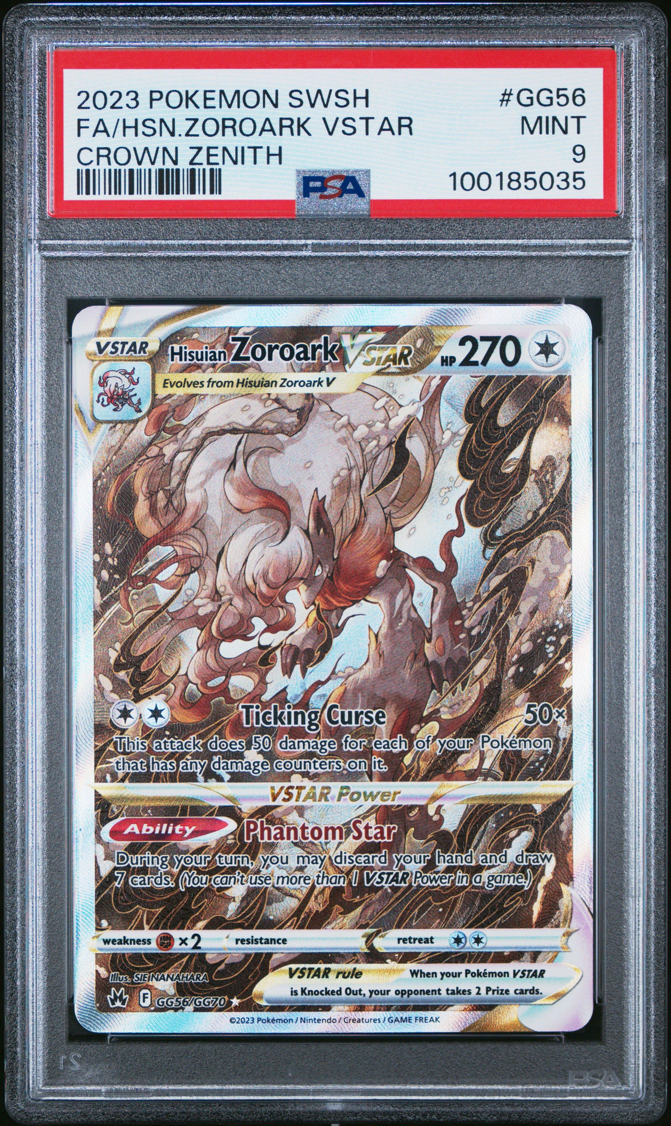 pokemon shiny zoroark card PSA 10]{242/193} N'S ex Pokémon Hit Points100 HP Form Zoroark Cards & Artwork |
